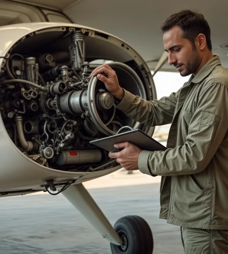 مهندس فنی هواپیمای سبک (Light Aircraft Maintenance Engineer)